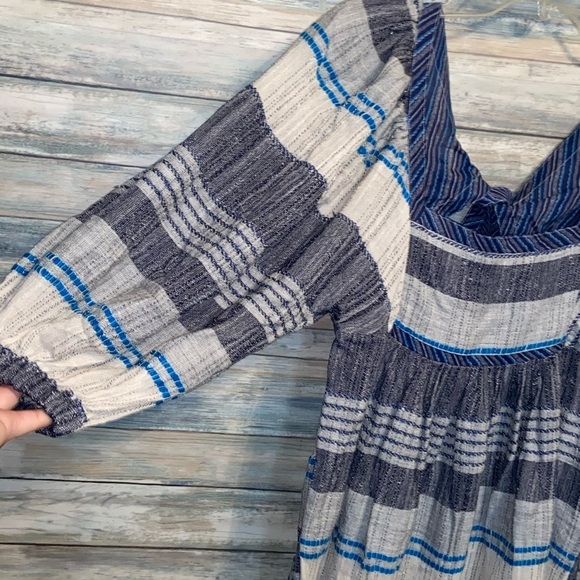 Free people all lined up gray mini dress - Picture 8 of 12